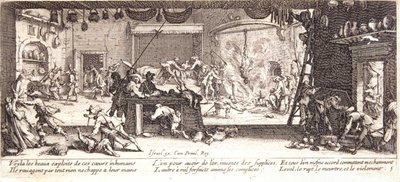 The Looting by Jacques Callot